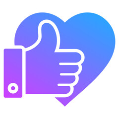 Obraz premium Like Button