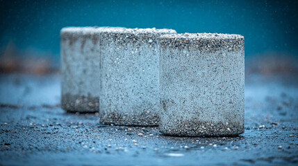 Concrete pipes symbolizing efficiency in modern construction, ensuring reliable drainage and wastewater management systems for sustainable urban development.

