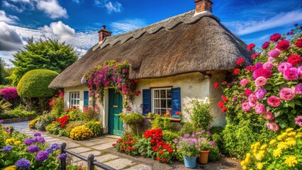 Adare Ireland Picturesque Thatched Cottage