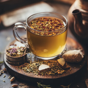 Traditional CFF Ayurvedic Herbal Tea with Coriander, Cumin, and Fennel