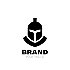 Knight Logo. Knight Logo Design. Knight Logo Brand. Knight Logo Vector Design Isolated on White Background