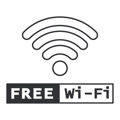 イラスト素材掲示板：フリーWI-Fi,ネットワーク,インターネット,コンピューター,携帯電話