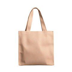 reusable tote bag mockup flat lay isolated on a white background