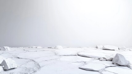 Abstract white rock surface