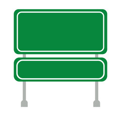 Green Road Sign Board Icon, Simple Icon Vector Design, best used for presentation, application, web and banner	