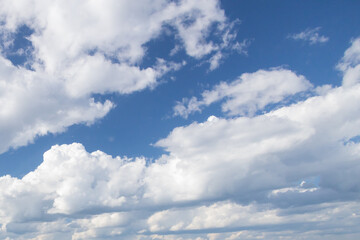 Blue sky with clouds