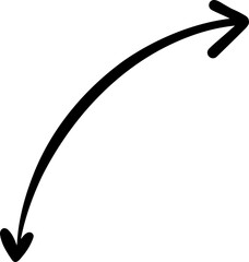 Double headed arrow with vertical motion