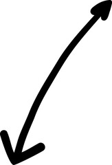 Double headed arrow with vertical motion