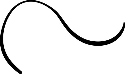 Tall fluid stroke with elegant vertical form