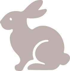 vector illustration of a rabbit