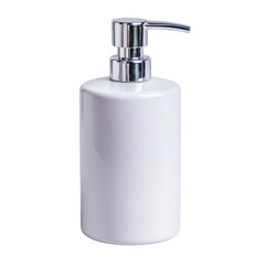 Obraz premium Modern elegant soap dispenser for clean bathrooms - professional cutout image