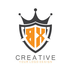 initial monogram with letter creative logo