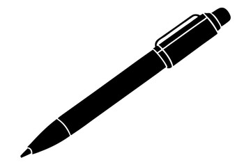 pen  silhouette vector