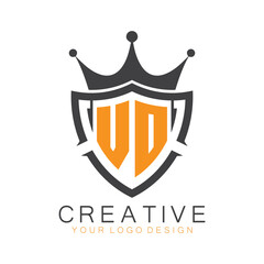 initial monogram with letter creative logo