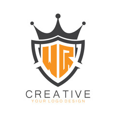 initial monogram with letter creative logo