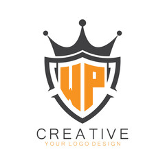 initial monogram with letter creative logo