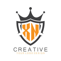 initial monogram with letter creative logo