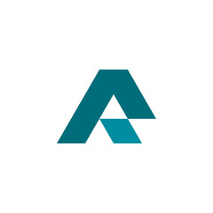 Unique A Shape for Brand Identity