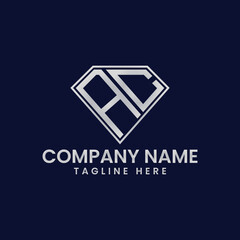 Simple Letter Logo in Diamond Frame