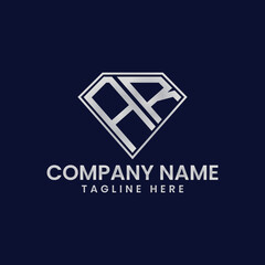 Simple Letter Logo in Diamond Frame