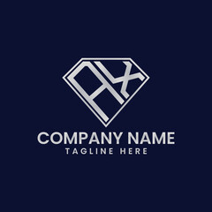 Simple Letter Logo in Diamond Frame