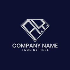 Simple Letter Logo in Diamond Frame