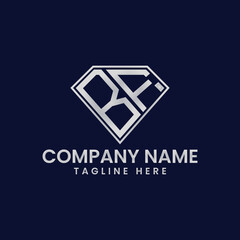 Simple Letter Logo in Diamond Frame