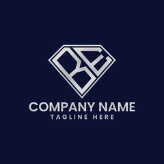 Simple Letter Logo in Diamond Frame