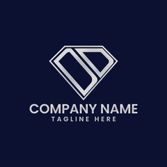 Simple Letter Logo in Diamond Frame