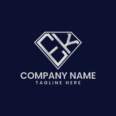 Simple Letter Logo in Diamond Frame