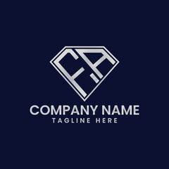 Simple Letter Logo in Diamond Frame