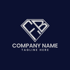 Simple Letter Logo in Diamond Frame