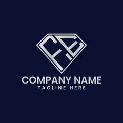 Simple Letter Logo in Diamond Frame