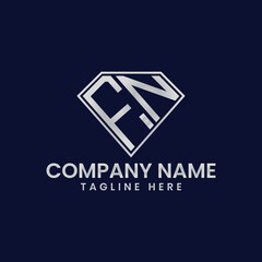 Simple Letter Logo in Diamond Frame