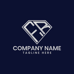 Simple Letter Logo in Diamond Frame