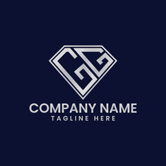 Simple Letter Logo in Diamond Frame