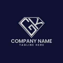 Simple Letter Logo in Diamond Frame