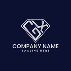 Simple Letter Logo in Diamond Frame