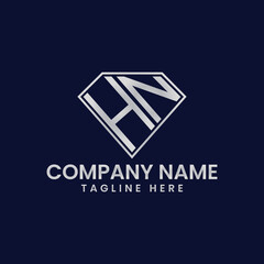 Simple Letter Logo in Diamond Frame