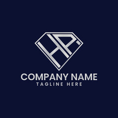 Simple Letter Logo in Diamond Frame