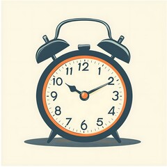 Retro Alarm Clock Timepiece of excellence in splendor beyond compare with grace in style..