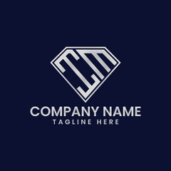 Simple Letter Logo in Diamond Frame