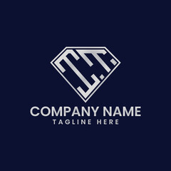 Simple Letter Logo in Diamond Frame