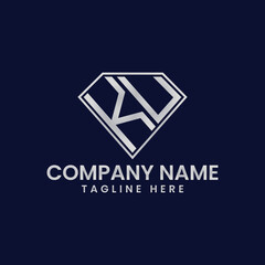 Simple Letter Logo in Diamond Frame