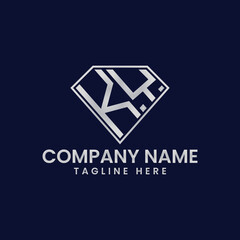 Simple Letter Logo in Diamond Frame