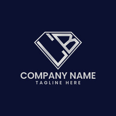 Simple Letter Logo in Diamond Frame