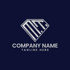 Simple Letter Logo in Diamond Frame