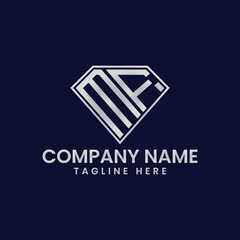 Simple Letter Logo in Diamond Frame