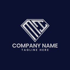 Simple Letter Logo in Diamond Frame