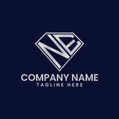 Simple Letter Logo in Diamond Frame